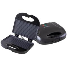 Sanduicheira/Grill Lenoxx Easy PSD121 Preta - 750W Antiaderente, Preto