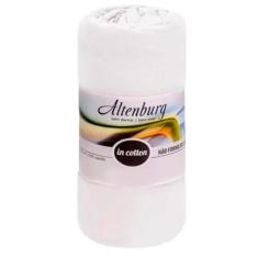 Lençol Queen c/ Elástico Malha in Cotton Altenburg, Branco