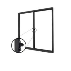 Janela Vitro 2 Folhas (Sem Grade) Linha Pop- Esquadrias Novo Lar, Pret