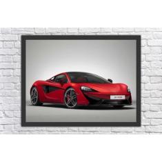 Quadro Decorativo Carros McLaren Salas Quartos Decorações Com Moldura 