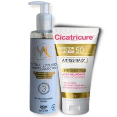 Sabonete Facial Retinol Evolution Protetor Solar Cicatricure