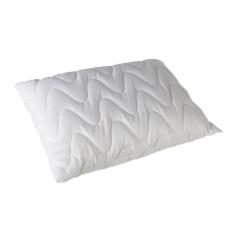 Travesseiro pele pêssego capa matelassê 50x70 fibrasca