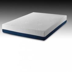 Colchão Queen 158cm D28 Tradição Umaflex, Azul/Branco