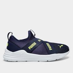 Tênis Slip On Infantil Puma Wired Run-Unissex