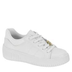 Tênis Feminino Beira Rio Branco com Glitter-Feminino