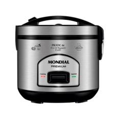 Panela Elétrica Mondial Pratic 6I Pe-43-6X 127V-Preto/Inox, Preto e In