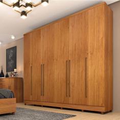 Guarda Roupas 6 Portas 8 Gavetas com Pés Portugal Espresso Móveis Cinamomo