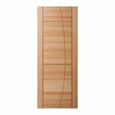 Folha de Porta Maciça 210x62cm Eucalipto Pm93 Seleta Cruzeiro Portas Nude