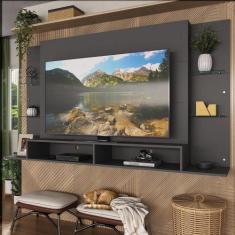 Painel Nairóbi Multimóveis para TV de até 60 Polegadas com Nicho - Pre