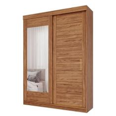 Guarda Roupa Solteiro 100% Mdf 2 Portas 3 Gavetas Liz Panan Móveis Cin
