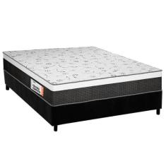 Cama Box Casal: Colchão Espuma Plumatex D28/EP Anatômico Falcon Ultra 