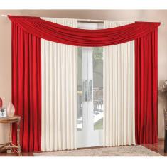 Cortina Alana para Varão Tecido Malha Gel 3,00 Metros x 2,50 Metros Al