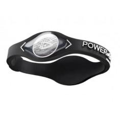 Pulseira de Silicone Power Balance Core, Preto, Branco, EP