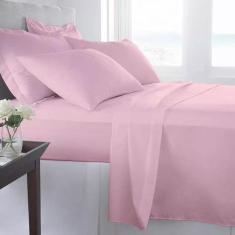 Jogo de Lençol King Size 4 Peças 100% Algodão 180 Fios Percal - Simar 