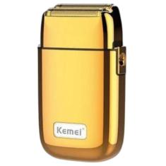 Máquina De Barbear Shaver Kemei Tx1 Gold Barbeador Titanium