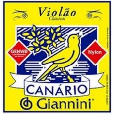 Encordoamento Jogo Corda Canario Giannini Violão Nylon Genwb