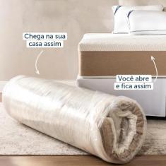 Colchão Solteiro Guldi Comfort com Massageador Quântico Molas Ensacada