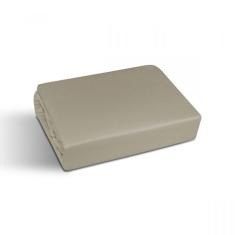 Lençol Avulso Queen Percal 200 Fios De Poliéster Sleep Bege