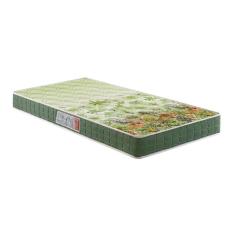 Colchão Solteiro Espuma Pantanal Green AG 65 D28 78x188x17cm Claro Estampado Anjos