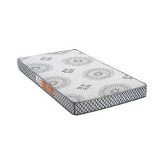 Colchão Solteiro Espuma D20 Espuma Class Pérola Grey 78x188x12cm Polar