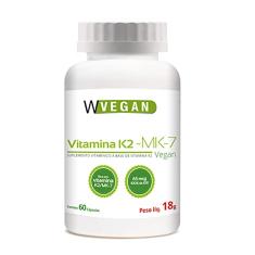 W Vegan Vitamina K2 Mk7 65Mcg 60 Capsulas Wvegan