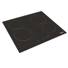 Cooktop 4 Bocas Tramontina Vitrocerâmico Square Touch  4EV 60 com Timer e Nove Níveis de Potência - 220V