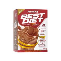 Best Diet  - 350g  Milk Shake Chocolate - Atlhetica Nutrtion