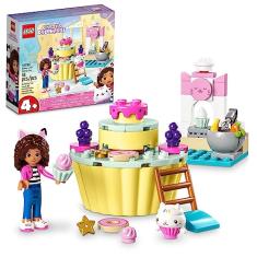 LEGO Set Gabbys Dollhouse 10785 Cozinha Divertida com o Bolinho 58 peças