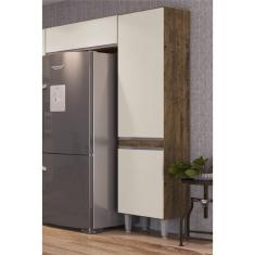 Paneleiro 2 Portas Athena IRM Móveis Itaúba/Off White