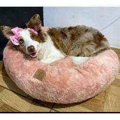 Cama para Cachorros e Gatos Nuvem Pelúcia M 60x60 - DeCoração Atelier,