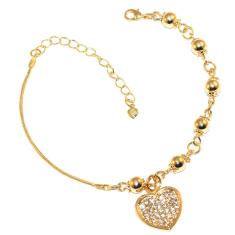 Pulseira Festa Lembrancinha Madrinhas Casamento Folheado 18k