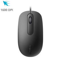 Mouse Com Fio 1600Dpi Ra016 Preto