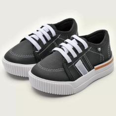 Tênis Infantil Molekinho Casual Listras-Masculino