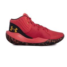 Tênis Under Armour Jet 21 Basquete Vermelho-Masculino
