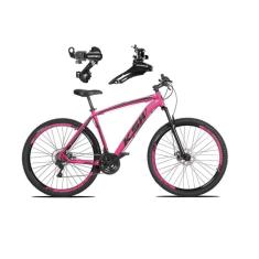   Bicicleta Aro 29 Ksw Xlt Alumínio 24v Câmbios Shimano Garfo Suspensão - Rosa