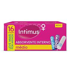 Intimus Absorvente Interno Médio - 16 Unidades
