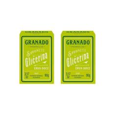 Sabonete Granado 90G Glicerina Erva Doce-Kit C/2Un