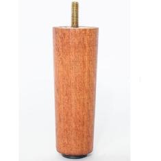 Pés Cama Box Madeira Envernizada 12 cm de Altura com 6 Unidades