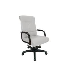 Cadeira Diretor para Escritório Linha Itália Branco - Design Office Mó