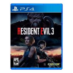 Jogo Resident Evil 3  Midia Fisica  PS4 - US - Capcom