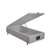 Cama Baú Solteiro Herval Mh 1800, Molas, 88 cm