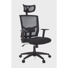 Cadeira Para Escritório Presidente Giratória Ergonômica - Anima Preto