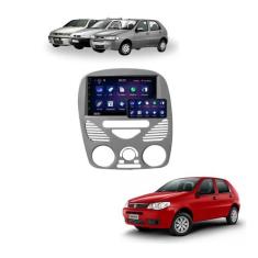 Kit Multimídia Palio Strada Siena Fire 2002 / 2014 C/ Ar 7 Pol CarPlay