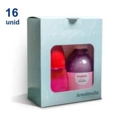 16 Kit Presente Embalado Festividades Ano Firma: 1 Sabonete 250ml + 1 