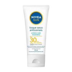 Protetor Nivea Sun Facial Toque Seco FPS30 40ml