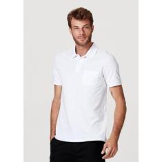 Camisa Polo Hering Básica Regular Com Bolso Frontal Masculina-Masculino