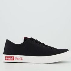 Tênis Coca Cola Blend Classic Preto-Unissex