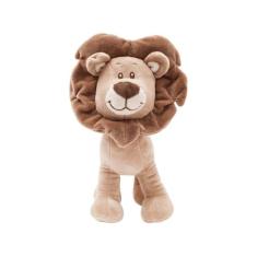 Bichinho Pelúcia Infantil Meu Leãozinho Marrom 4775 - BUBA, Bege, Leão