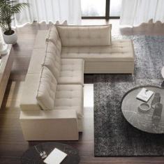 Sofá Retrátil 3 Lugares com Chaise 366cm Presidente - Estofart
