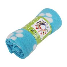 Cobertor macio e quente canil bonito padrão gatinho cachorro cama almofada de dupla face sofá